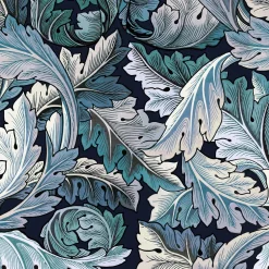ACANTHUS Wallpaper - Blue & Midnight