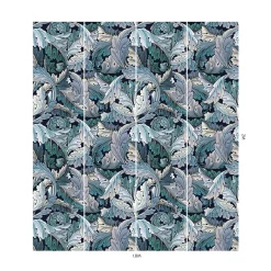 ACANTHUS Wallpaper - Blue & Midnight