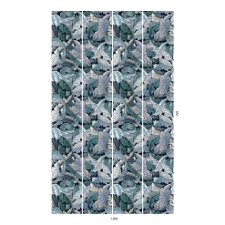 ACANTHUS Wallpaper - Blue & Midnight