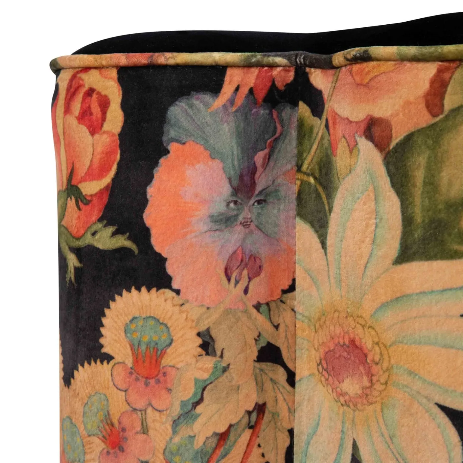 AMATORIA FLOWER POWER Velvet Bottoman - Noir