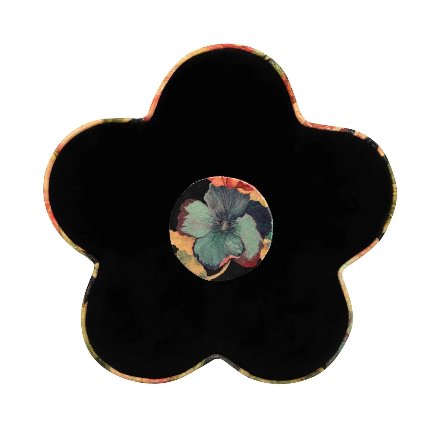 AMATORIA FLOWER POWER Velvet Bottoman - Noir