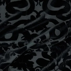 ANACONDA Cut-Velvet - Noir
