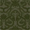 ANACONDA Cut-Velvet - Olive Green