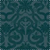 ANACONDA Cut-Velvet - Petrol