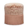 ANACONDA Cut-Velvet Bottoman - Dusky Pink