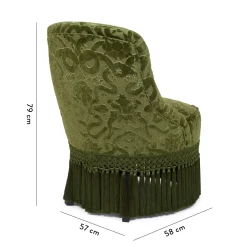 ANACONDA Gascoigne Bedroom Chair - Olive