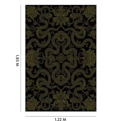 ANACONDA Rug - Black