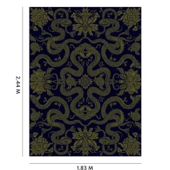 ANACONDA Rug - Black