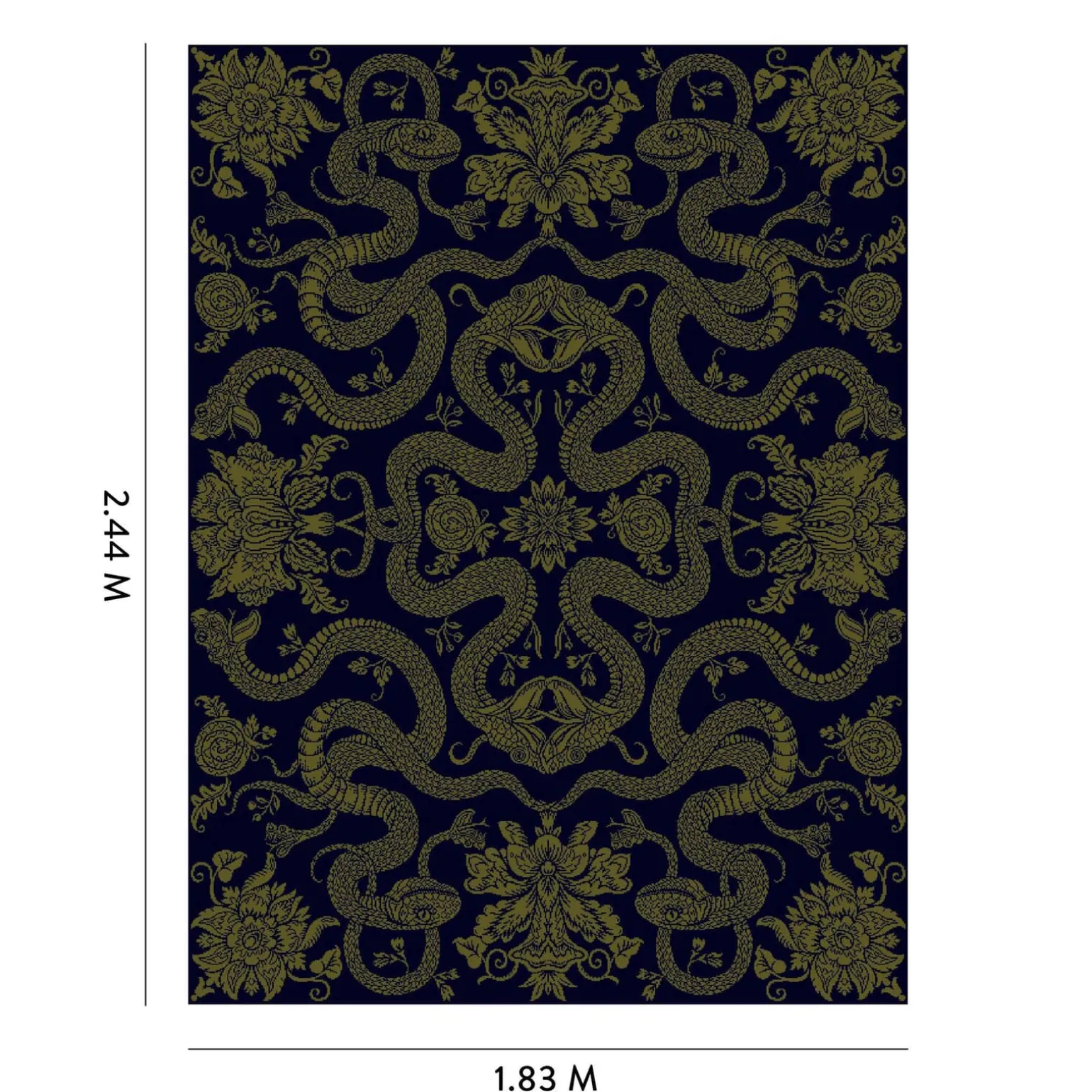 ANACONDA Rug - Black