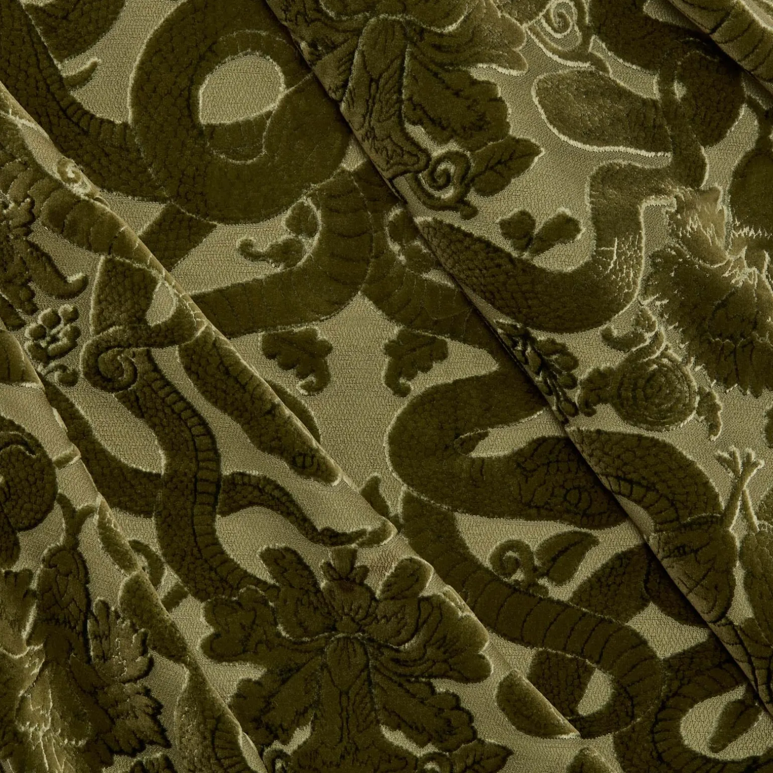 ANACONDA Velvet Blind - Olive Green