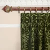 ANACONDA Velvet Curtain - Olive Green