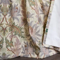 AQUIFOLIA Cotton Linen Curtain - Ecru