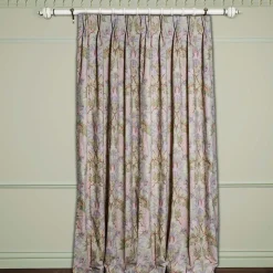 AQUIFOLIA Cotton Linen Curtain - Apple