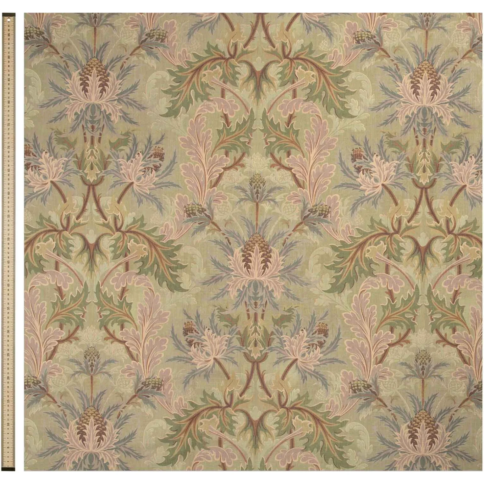 AQUIFOLIA Cotton Linen Curtain - Apple