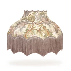 AQUIFOLIA Cotton Linen Isabella Lampshade - Ecru
