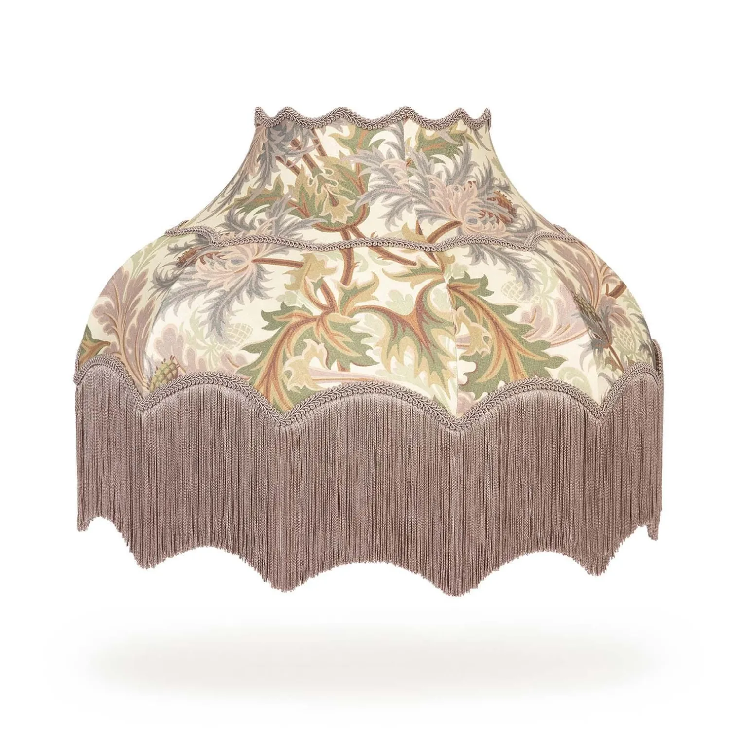 AQUIFOLIA Cotton Linen Isabella Lampshade - Ecru