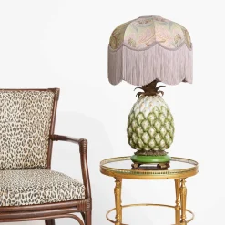 AQUIFOLIA Cotton Linen Tilia Lampshade - Apple