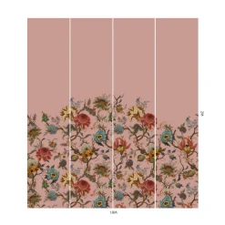 ARTEMIS CLIMBING WALLS Wallpaper - Blush