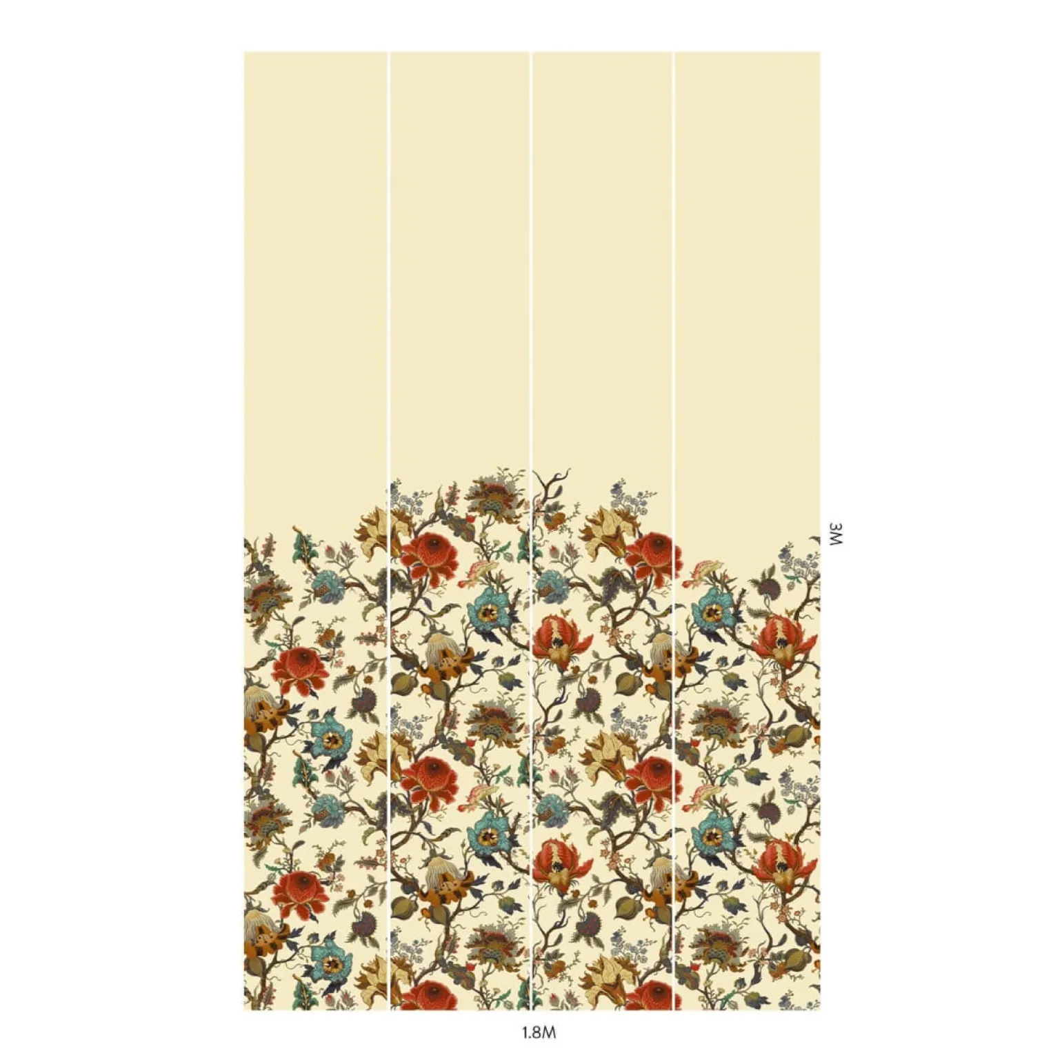 ARTEMIS CLIMBING WALLS Wallpaper - Ecru