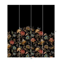 ARTEMIS CLIMBING WALLS Wallpaper - Black