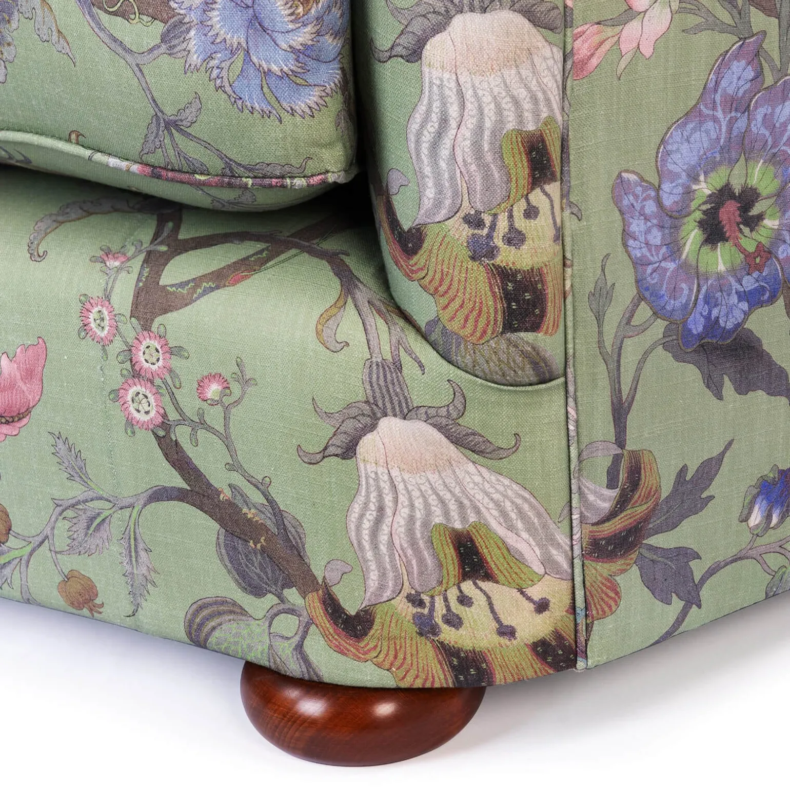 ARTEMIS Cotton Linen Vesper Sofa - Jadeite