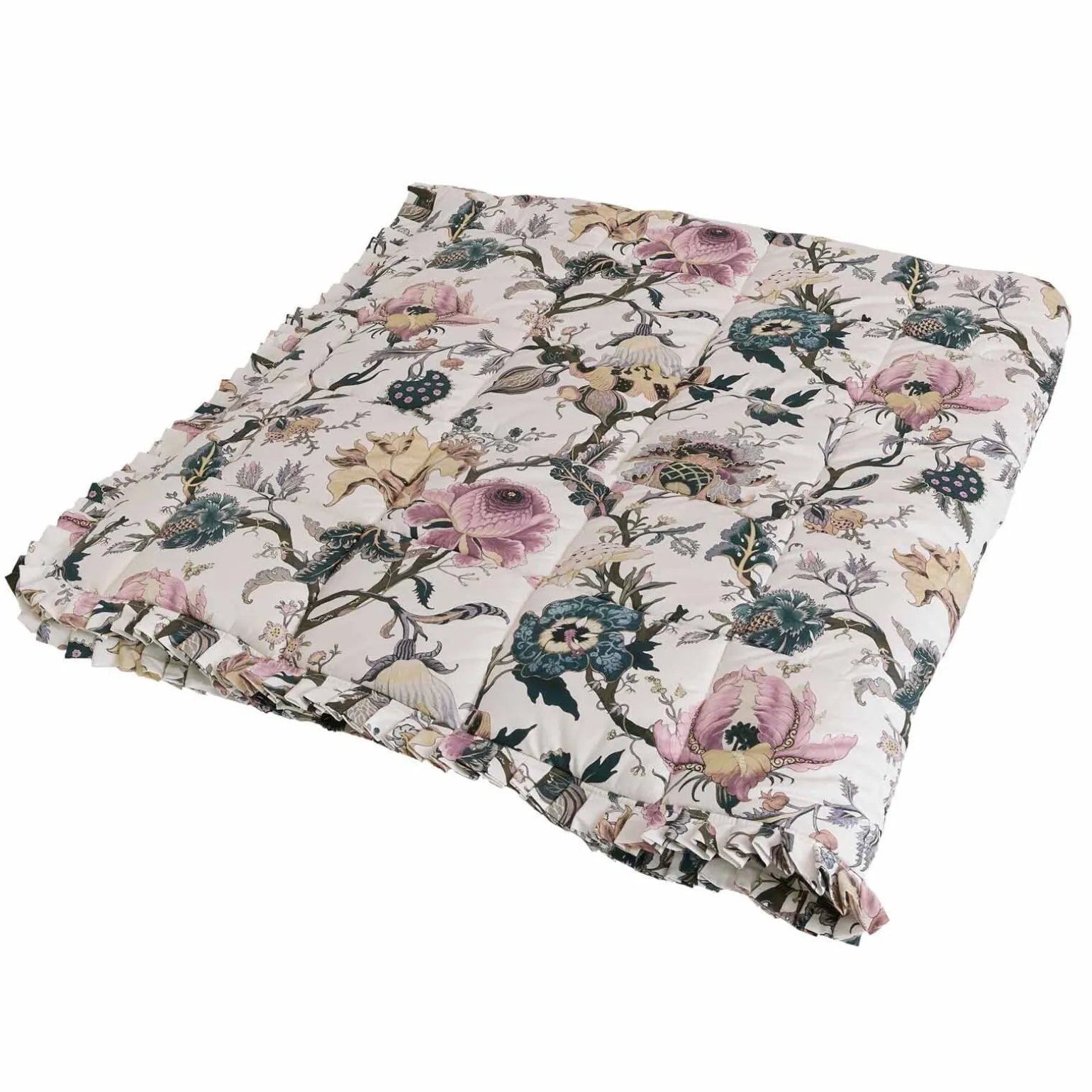ARTEMIS Cotton Sateen Quilt - Off White