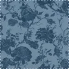 ARTEMIS Cut-Velvet - Cerulean