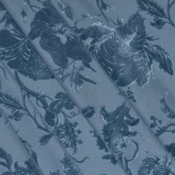 ARTEMIS Cut-Velvet - Cerulean
