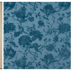 ARTEMIS Cut-Velvet - Cerulean