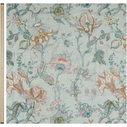 ARTEMIS Embroidered Linen - Pistachio