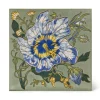 ARTEMIS HIBISCUS Printed Tiles - Sage