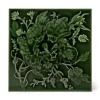 ARTEMIS HIBISCUS Relief Tiles - Verde