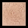 ARTEMIS HIBISCUS Relief Tiles - Blush