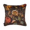ARTEMIS Large Velvet Cushion - Black