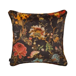 ARTEMIS Large Velvet Cushion - Black