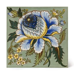 ARTEMIS ROSE Printed Tiles - Sage
