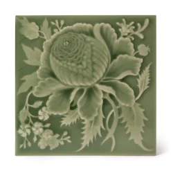 ARTEMIS ROSE Relief Tiles - Sage