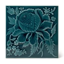 ARTEMIS ROSE Relief Tiles - Teal