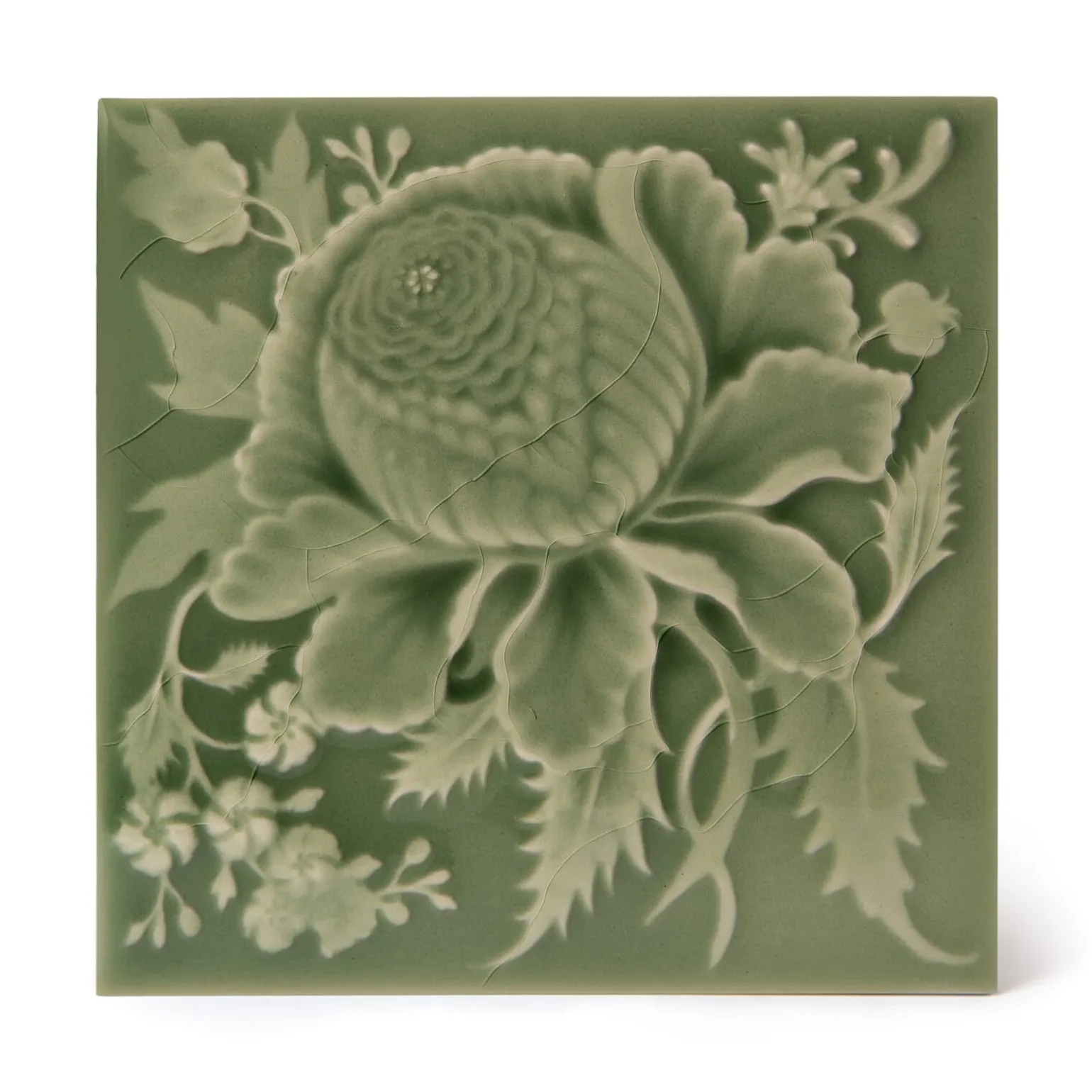 ARTEMIS ROSE Relief Tiles - Sage