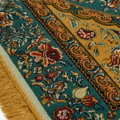 ARTEMIS Rug - Petrol & Gold