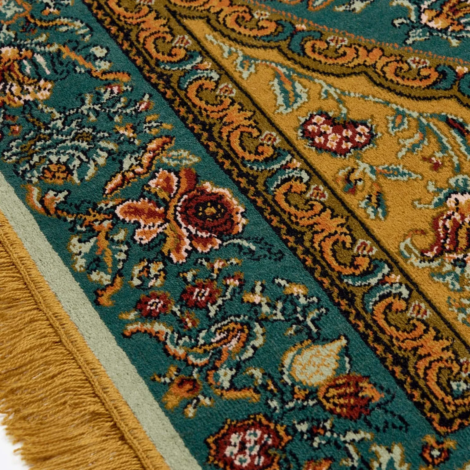 ARTEMIS Rug - Petrol & Gold