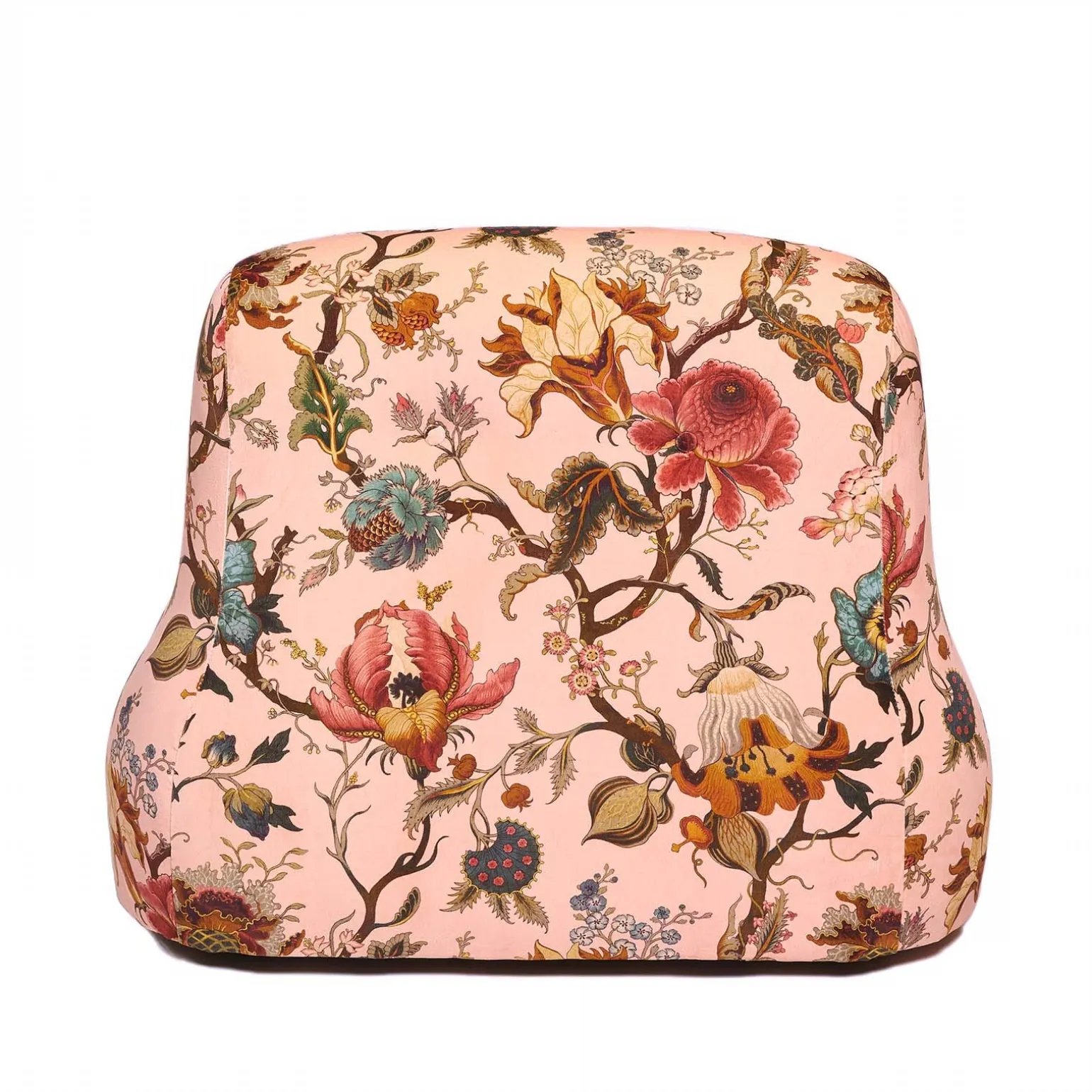 ARTEMIS Velvet Castle Chair - Blush