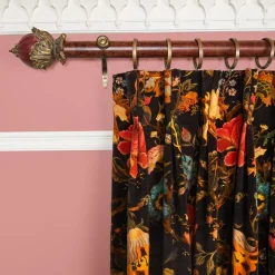 ARTEMIS Velvet Curtain - Black