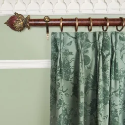 ARTEMIS Velvet Curtain - Eucalyptus