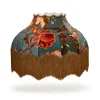 ARTEMIS Velvet Isabella Lampshade - Petrol