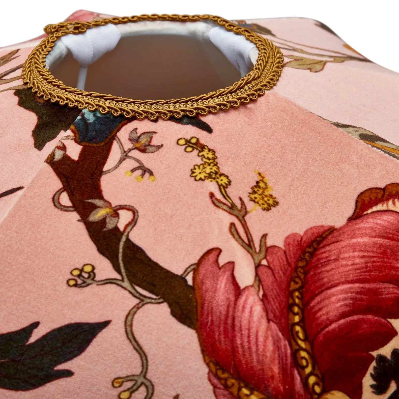 ARTEMIS Velvet Tilia Lampshade - Blush