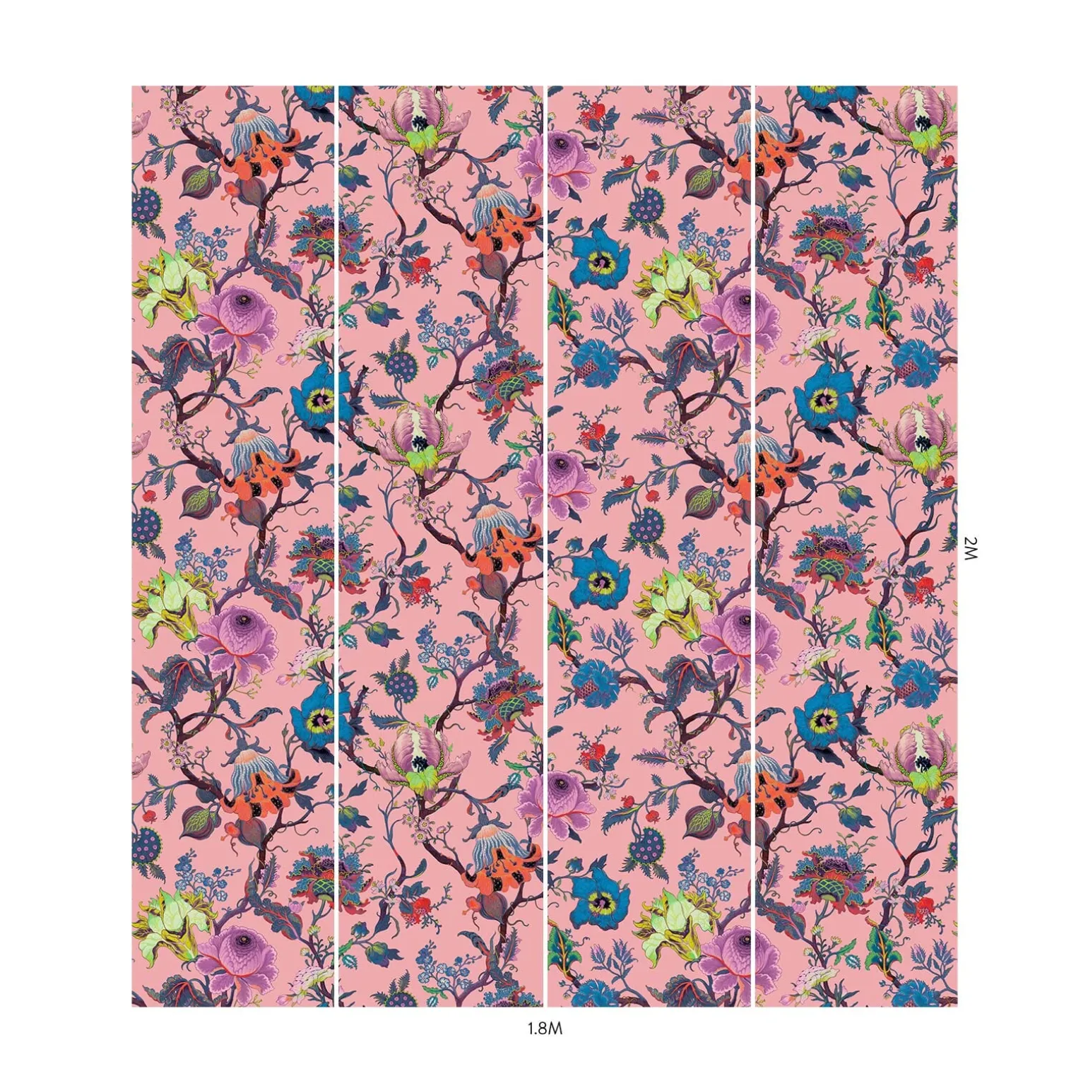 ARTEMIS Wallpaper - Amaranth Pink