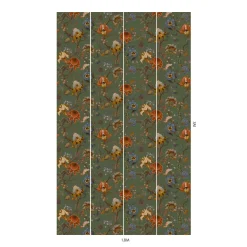 ARTEMIS Wallpaper - Moss Green