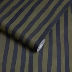 ARTIST'S STRIPE Wallpaper - Laurustine & Galaxias