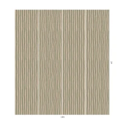 ARTIST'S STRIPE Wallpaper - Sap & Alabaster